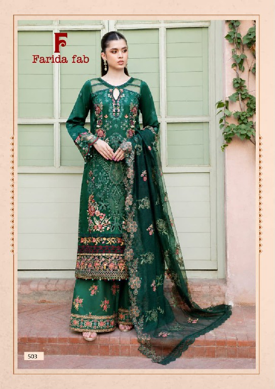 FARIDA FAB ELAAF VOL 5 WHOLESALE COTTON PRINTED CASUAL WEAR DRESS MATERIAL ONLINE