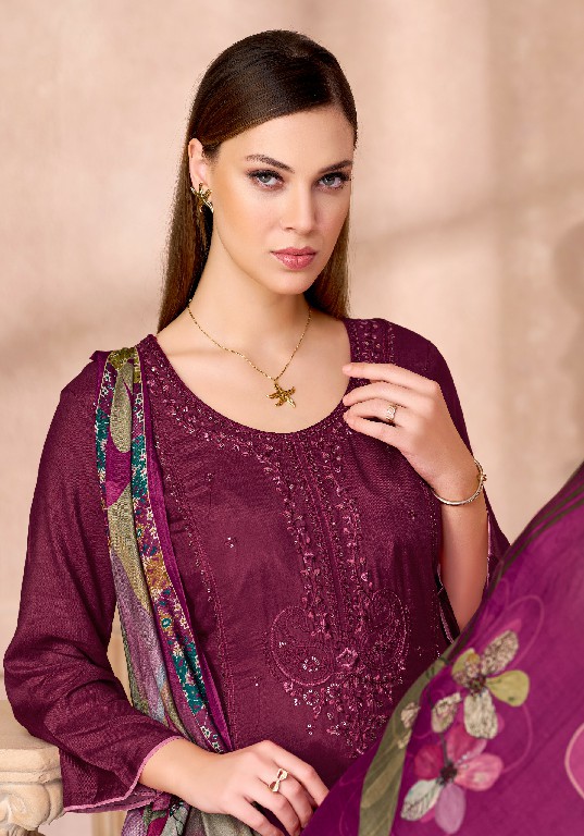 ALOK SUIT DESI GIRL VOL 8 WHOLESALE VISCOSE RAYON DESIGNER WORK UNSTITCH SALWAR SUITS EXPORTER