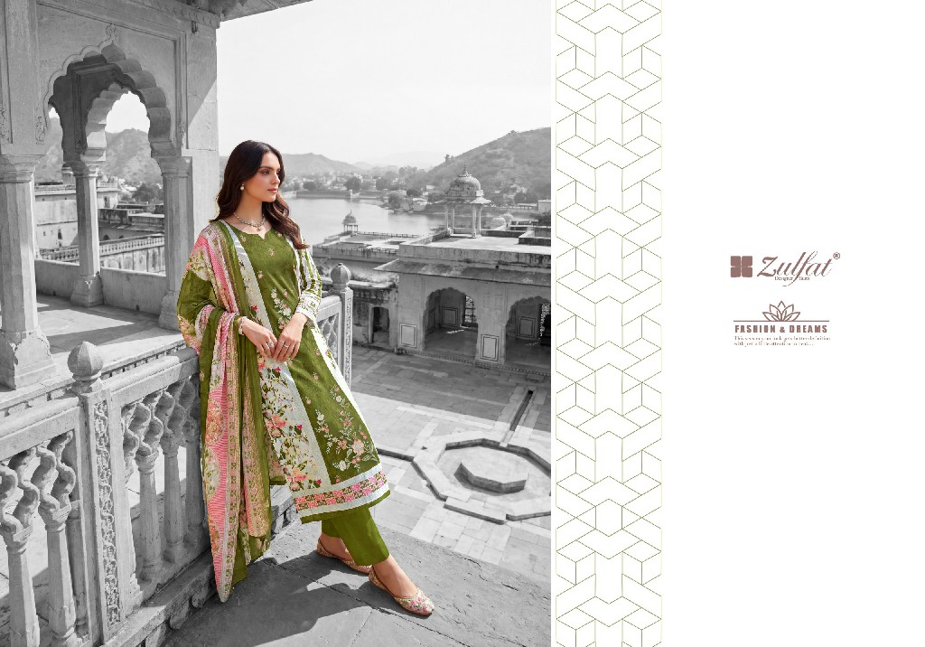 ZULFAT HUMRAAZ WHOLESALE PURE JAM COTTON EXCLUSIVE DESIGN UNSTITCH SALWAR SUITS EXPORTER