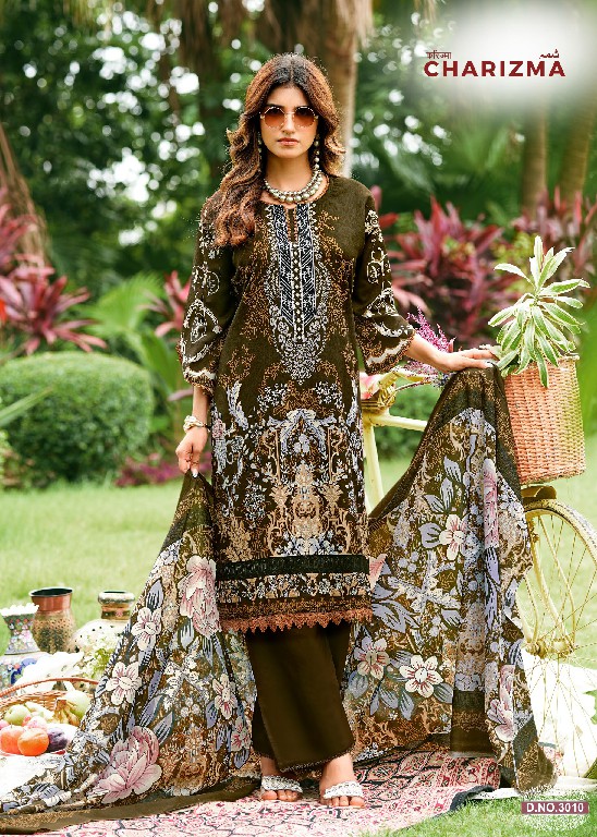 GANESHA CHARIZMA VOL 3 WHOLESALE COTTON DIGITAL PRINTED REGULAR WEAR DRESS MATERIAL ONLINE