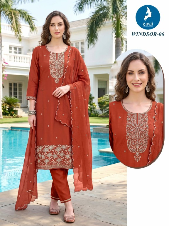 KAYA WINDSOR WHOLESALE READYMADE VICTORIA SILK BEAUTIFUL 3 PCS COMBO SET SUITS SUPPLIER