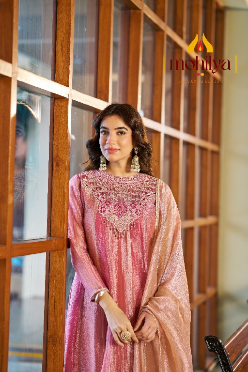 MOHILYA D.NO 283 WHOLESALE READYMADE SALSA ELEGANT ETHNIC WEAR 3 PCS COMBO SET SUITS EXPORTER