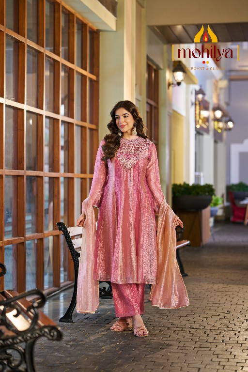 MOHILYA D.NO 283 WHOLESALE READYMADE SALSA ELEGANT ETHNIC WEAR 3 PCS COMBO SET SUITS EXPORTER
