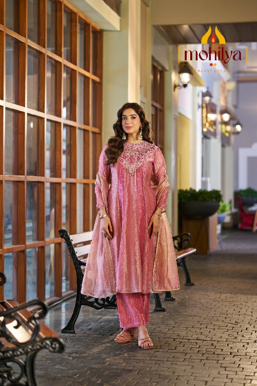 MOHILYA D.NO 283 WHOLESALE READYMADE SALSA ELEGANT ETHNIC WEAR 3 PCS COMBO SET SUITS EXPORTER
