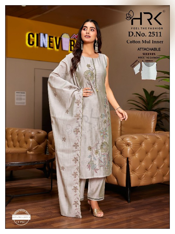 HRK D.NO 2511 WHOLESALE READYMADE MALTA SLUB SILK PRETTY LOOK 3 PCS COMBO SET SUITS ONLINE