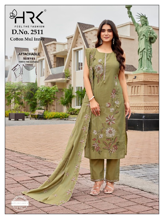 HRK D.NO 2511 WHOLESALE READYMADE MALTA SLUB SILK PRETTY LOOK 3 PCS COMBO SET SUITS ONLINE