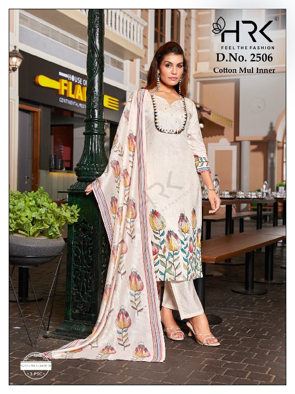 HRK D.NO 2506 WHOLESALE READYMADE BARLIN WITH HAND WORK 3 PCS COMBO SET SUITS SUPPLIER