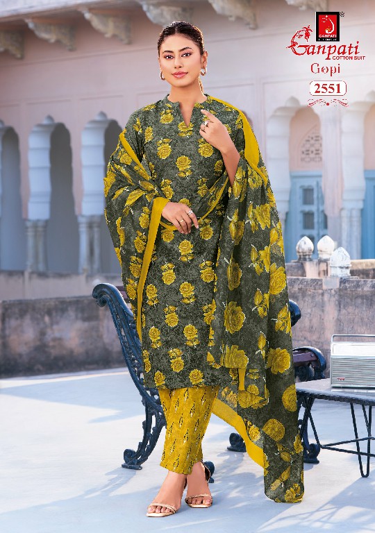 GANPATI GOPI VOL 16 WHOLESALE PURE COTTON EVERYDAY WEAR DRESS MATERIAL FOR EXPORT