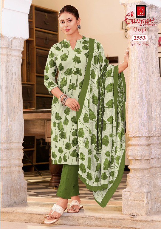 GANPATI GOPI VOL 16 WHOLESALE PURE COTTON EVERYDAY WEAR DRESS MATERIAL FOR EXPORT