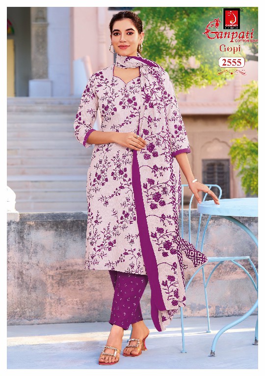 GANPATI GOPI VOL 16 WHOLESALE PURE COTTON EVERYDAY WEAR DRESS MATERIAL FOR EXPORT
