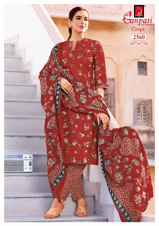 GANPATI GOPI VOL 16 WHOLESALE PURE COTTON EVERYDAY WEAR DRESS MATERIAL FOR EXPORT