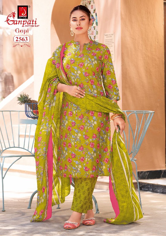 GANPATI GOPI VOL 16 WHOLESALE PURE COTTON EVERYDAY WEAR DRESS MATERIAL FOR EXPORT