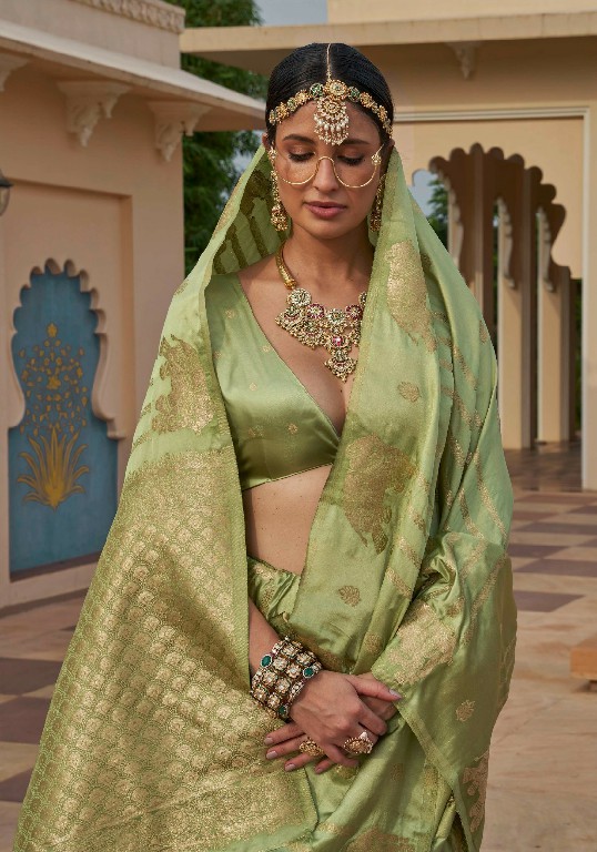 KALAAKAND GAJ-GAMINI WHOLESALE SATIN SILK OCCASION WEAR INDIAN SAREES FOR WOMEN ONLINE