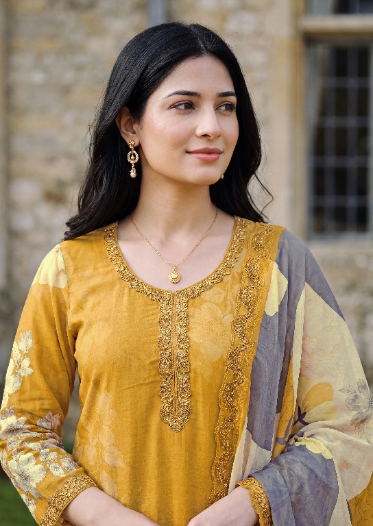 ALOK SUIT LILIANA WHOLESALE VISCOSE MUSLIN DESIGNER UNSTITCH SALWAR SUITS SUPPLIER