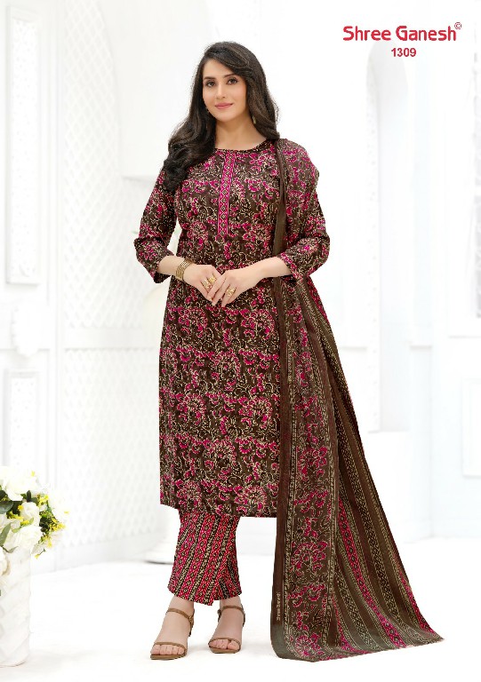 SHREE GANESH SAMAIYRA AJRAK VOL 3 WHOLESALE COTTON PRINTED REGULAR WEAR DRESS MATERIAL ONLINE