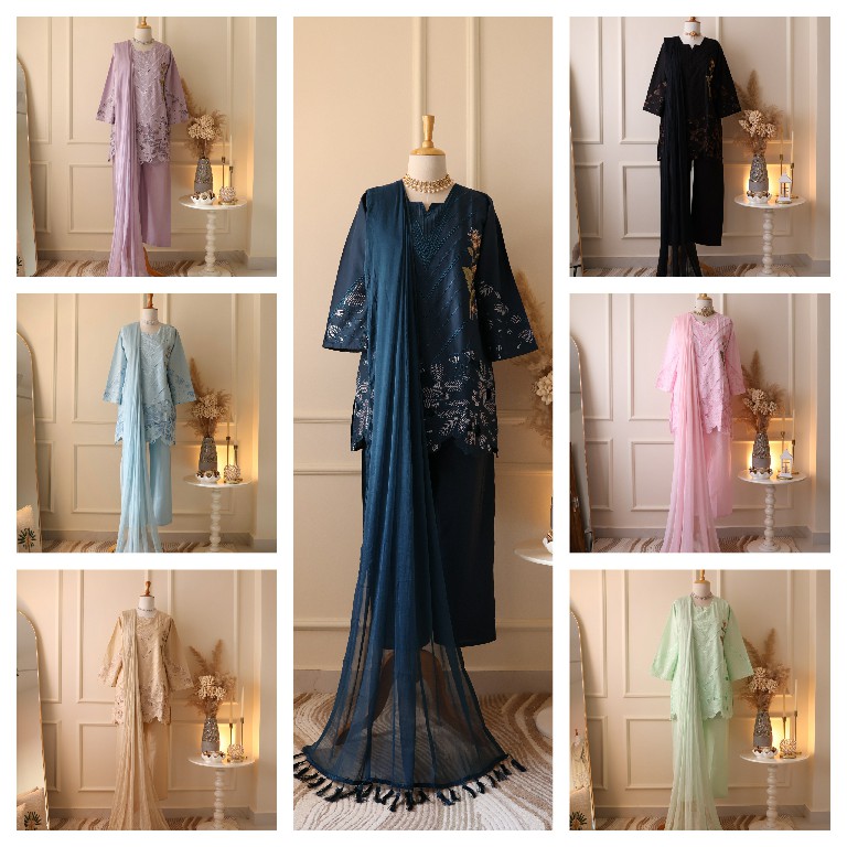 AGHA JAAN D.NO 1029 NX WHOLESALE READYMADE CAMBRIC COTTON PAKISTANI GORGEOUS LOOK 3 PCS LADIES SUITS EXPORTER