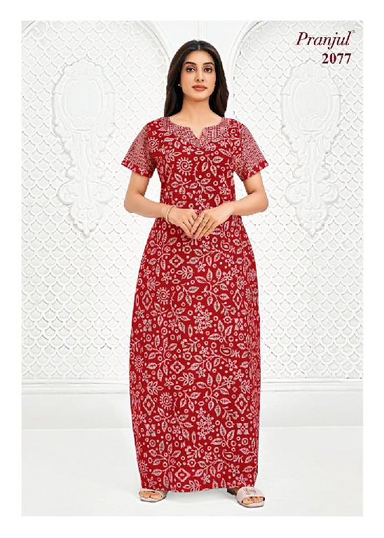 PRANJUL PRAGATI VOL 20 WHOLESALE READYMADE DAILY WEAR NIGHTIES FOR WOMEN ONLINE