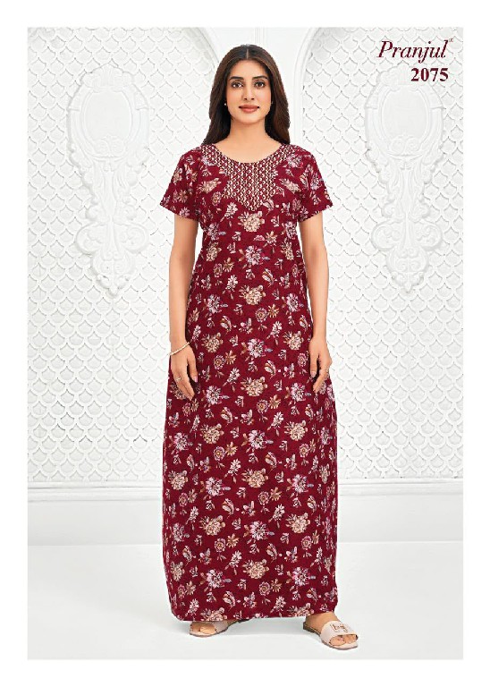 PRANJUL PRAGATI VOL 20 WHOLESALE READYMADE DAILY WEAR NIGHTIES FOR WOMEN ONLINE