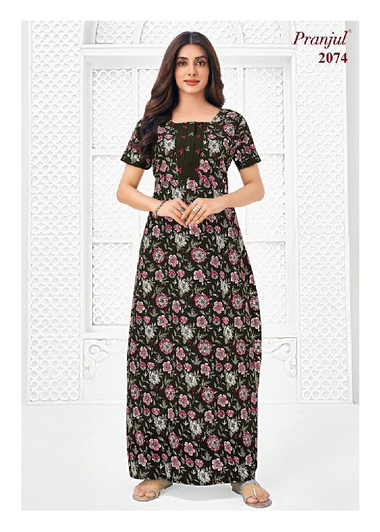 PRANJUL PRAGATI VOL 20 WHOLESALE READYMADE DAILY WEAR NIGHTIES FOR WOMEN ONLINE