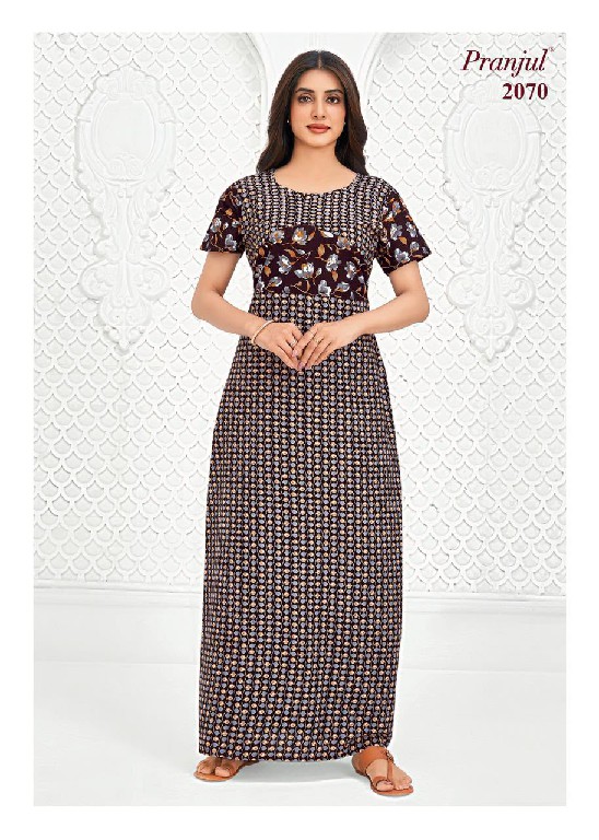 PRANJUL PRAGATI VOL 20 WHOLESALE READYMADE DAILY WEAR NIGHTIES FOR WOMEN ONLINE