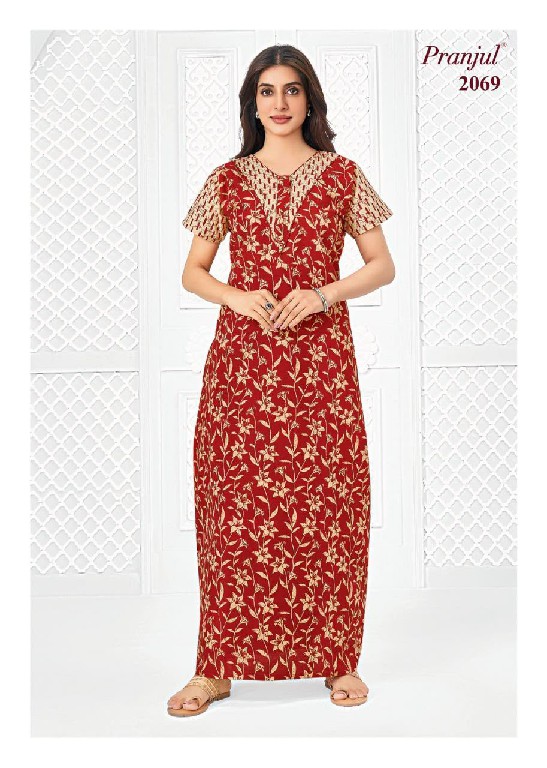 PRANJUL PRAGATI VOL 20 WHOLESALE READYMADE DAILY WEAR NIGHTIES FOR WOMEN ONLINE