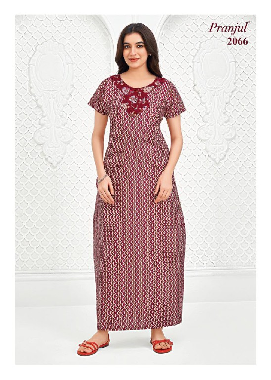PRANJUL PRAGATI VOL 20 WHOLESALE READYMADE DAILY WEAR NIGHTIES FOR WOMEN ONLINE