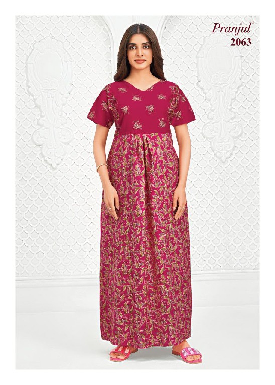 PRANJUL PRAGATI VOL 20 WHOLESALE READYMADE DAILY WEAR NIGHTIES FOR WOMEN ONLINE