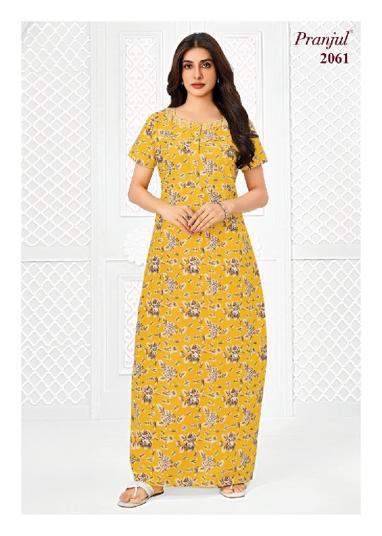 PRANJUL PRAGATI VOL 20 WHOLESALE READYMADE DAILY WEAR NIGHTIES FOR WOMEN ONLINE