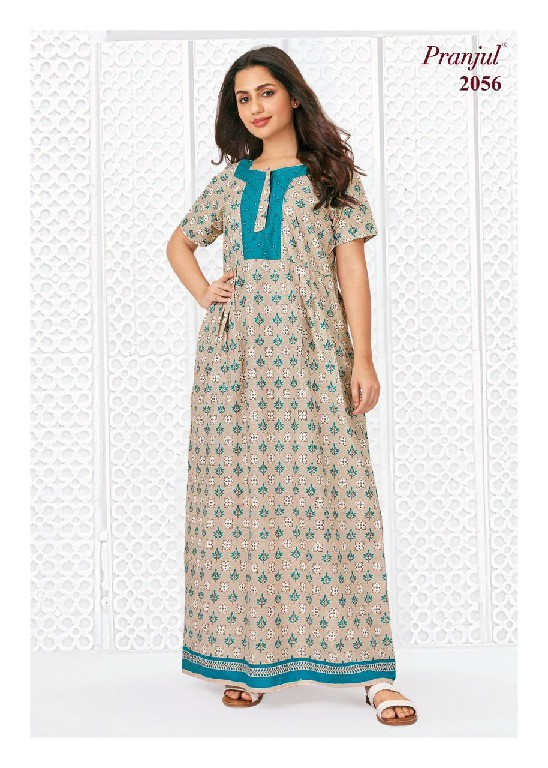PRANJUL PRAGATI VOL 20 WHOLESALE READYMADE DAILY WEAR NIGHTIES FOR WOMEN ONLINE