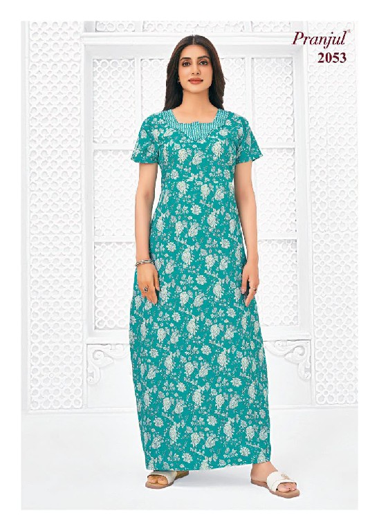 PRANJUL PRAGATI VOL 20 WHOLESALE READYMADE DAILY WEAR NIGHTIES FOR WOMEN ONLINE