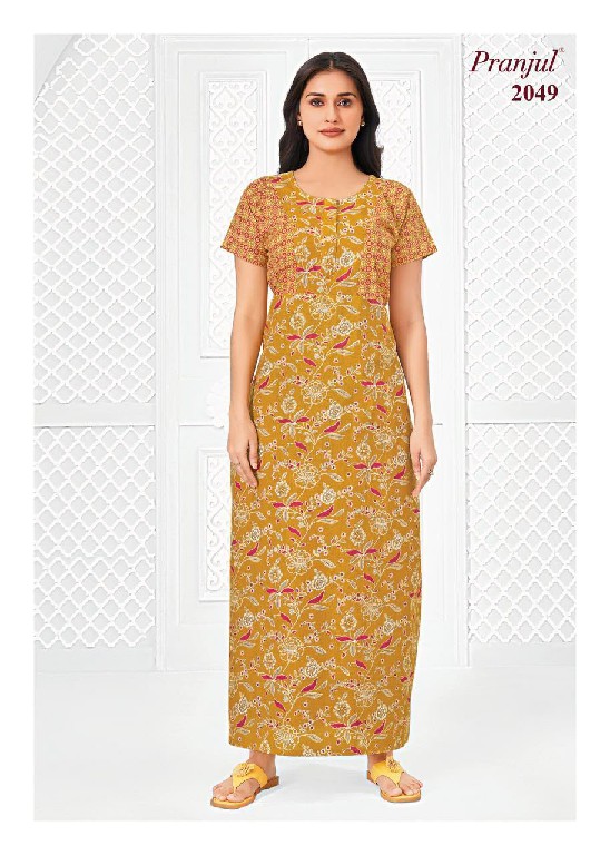 PRANJUL PRAGATI VOL 20 WHOLESALE READYMADE DAILY WEAR NIGHTIES FOR WOMEN ONLINE