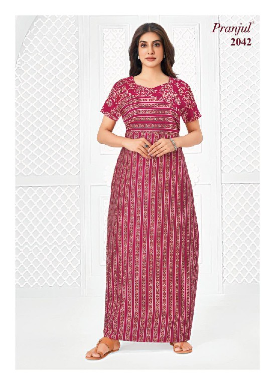 PRANJUL PRAGATI VOL 20 WHOLESALE READYMADE DAILY WEAR NIGHTIES FOR WOMEN ONLINE