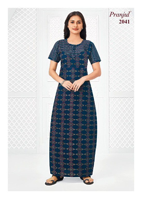PRANJUL PRAGATI VOL 20 WHOLESALE READYMADE DAILY WEAR NIGHTIES FOR WOMEN ONLINE