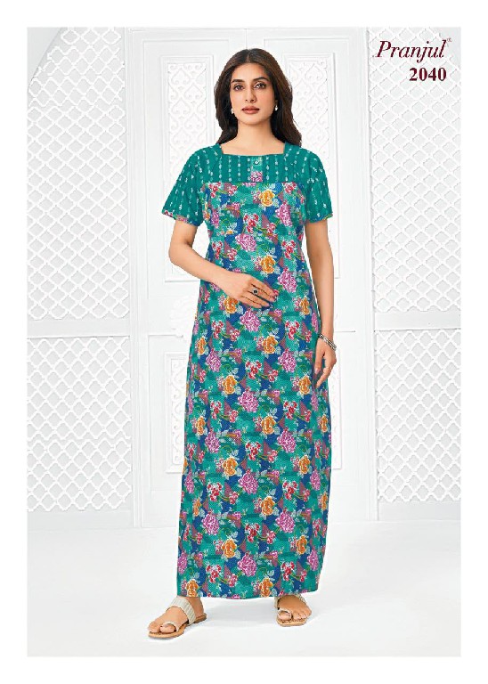 PRANJUL PRAGATI VOL 20 WHOLESALE READYMADE DAILY WEAR NIGHTIES FOR WOMEN ONLINE