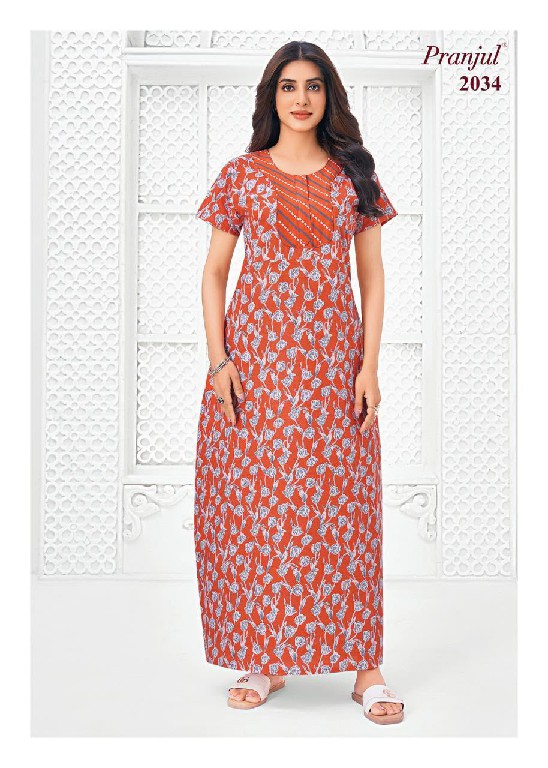 PRANJUL PRAGATI VOL 20 WHOLESALE READYMADE DAILY WEAR NIGHTIES FOR WOMEN ONLINE