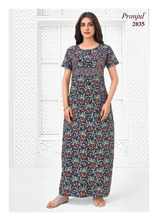 PRANJUL PRAGATI VOL 20 WHOLESALE READYMADE DAILY WEAR NIGHTIES FOR WOMEN ONLINE