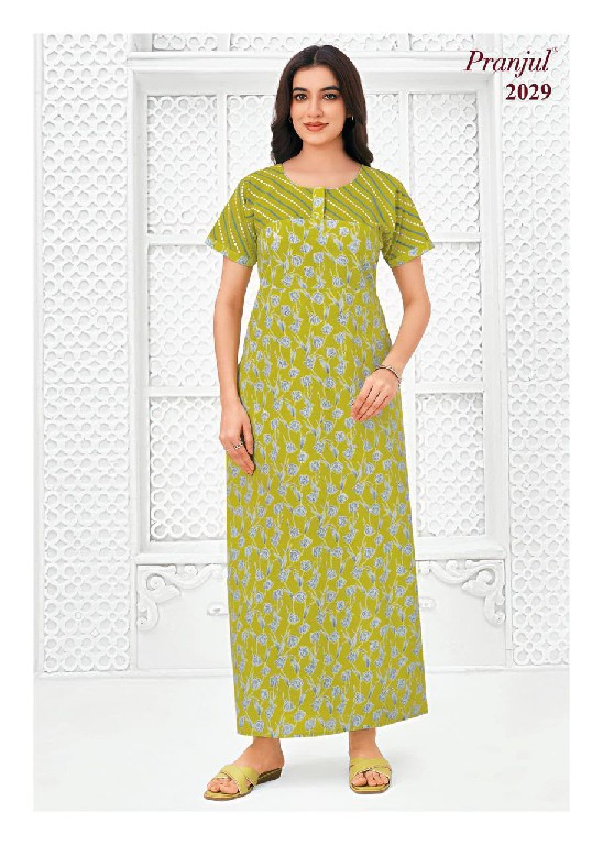 PRANJUL PRAGATI VOL 20 WHOLESALE READYMADE DAILY WEAR NIGHTIES FOR WOMEN ONLINE
