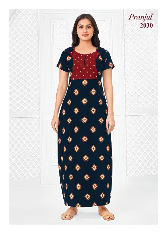 PRANJUL PRAGATI VOL 20 WHOLESALE READYMADE DAILY WEAR NIGHTIES FOR WOMEN ONLINE