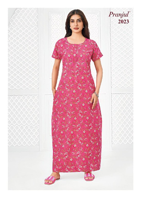 PRANJUL PRAGATI VOL 20 WHOLESALE READYMADE DAILY WEAR NIGHTIES FOR WOMEN ONLINE