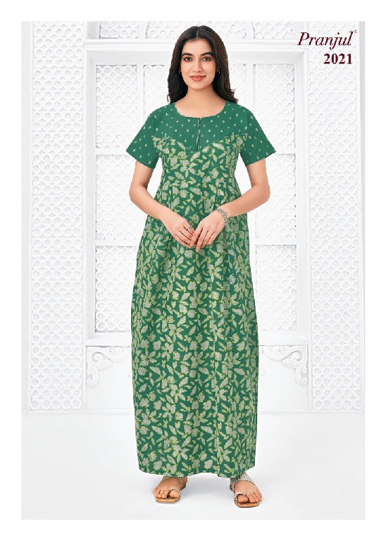 PRANJUL PRAGATI VOL 20 WHOLESALE READYMADE DAILY WEAR NIGHTIES FOR WOMEN ONLINE