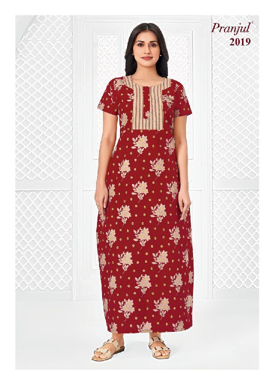 PRANJUL PRAGATI VOL 20 WHOLESALE READYMADE DAILY WEAR NIGHTIES FOR WOMEN ONLINE