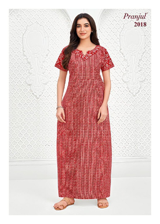 PRANJUL PRAGATI VOL 20 WHOLESALE READYMADE DAILY WEAR NIGHTIES FOR WOMEN ONLINE