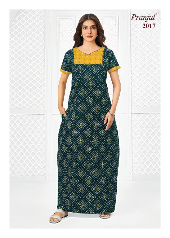 PRANJUL PRAGATI VOL 20 WHOLESALE READYMADE DAILY WEAR NIGHTIES FOR WOMEN ONLINE