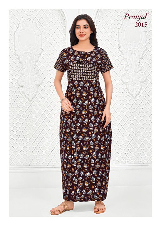 PRANJUL PRAGATI VOL 20 WHOLESALE READYMADE DAILY WEAR NIGHTIES FOR WOMEN ONLINE