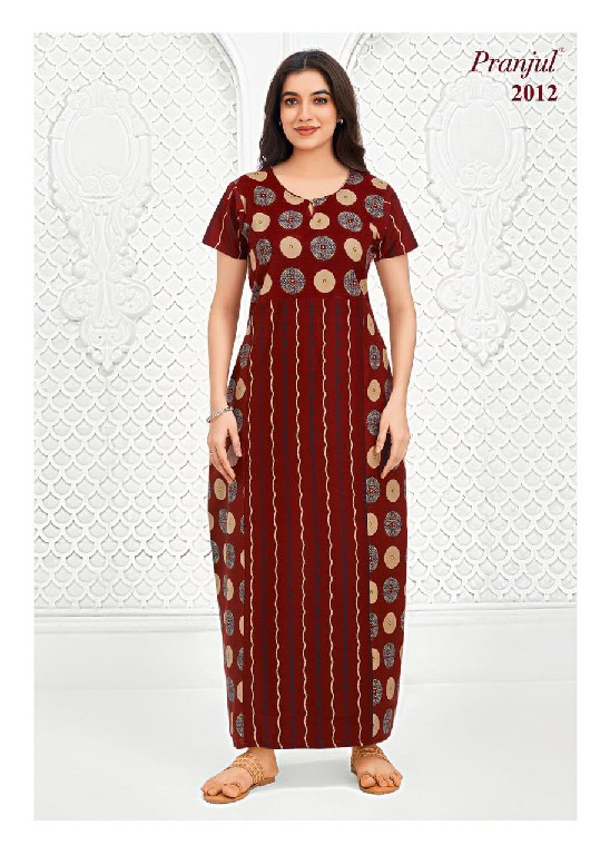 PRANJUL PRAGATI VOL 20 WHOLESALE READYMADE DAILY WEAR NIGHTIES FOR WOMEN ONLINE