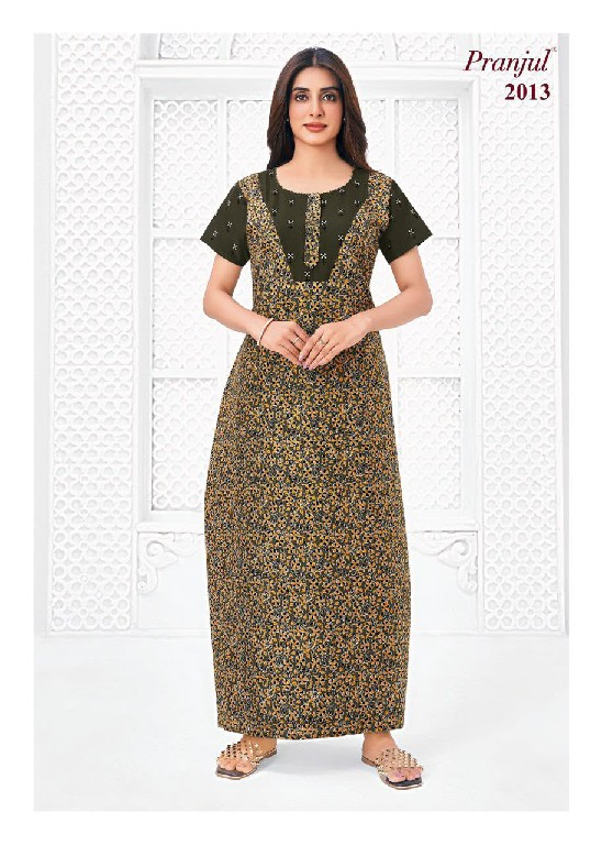 PRANJUL PRAGATI VOL 20 WHOLESALE READYMADE DAILY WEAR NIGHTIES FOR WOMEN ONLINE