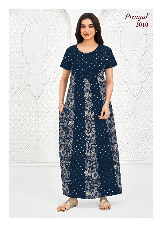 PRANJUL PRAGATI VOL 20 WHOLESALE READYMADE DAILY WEAR NIGHTIES FOR WOMEN ONLINE