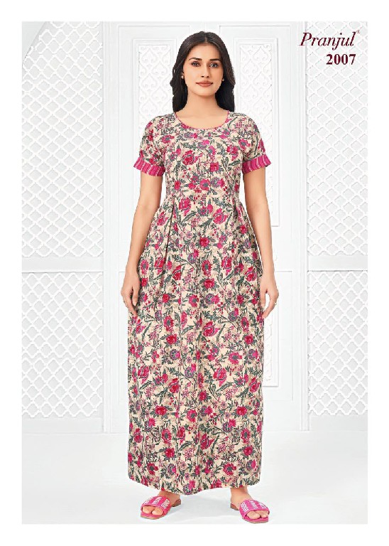 PRANJUL PRAGATI VOL 20 WHOLESALE READYMADE DAILY WEAR NIGHTIES FOR WOMEN ONLINE