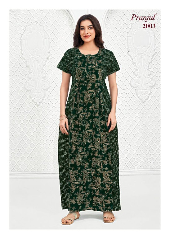 PRANJUL PRAGATI VOL 20 WHOLESALE READYMADE DAILY WEAR NIGHTIES FOR WOMEN ONLINE
