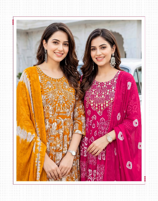 TANIKSH SADHIKA VOL 10 WHOLESALE READYMADE RAYON WITH WORK FANCY ANARKALI STYLE 3 PCS SUITS FOR WOMEN ONLINE